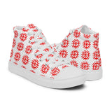 Sun Wheel Women’s high top canvas shoes Women’s high top canvas shoes Viking Warriors