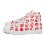 Sun Wheel Women’s high top canvas shoes Women’s high top canvas shoes Viking Warriors