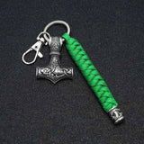 Thor Hammer Paracord Keychain Keychains Viking Warriors