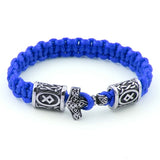 Thor's hammer braided Bracelet Bracelets Viking Warriors