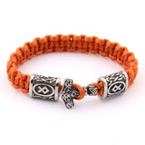 Thor's hammer braided Bracelet Bracelets Viking Warriors