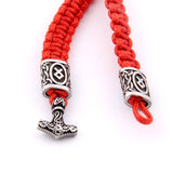 Thor's hammer braided Bracelet Bracelets Viking Warriors