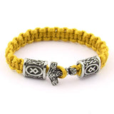 Thor's hammer braided Bracelet Bracelets Viking Warriors