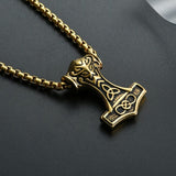 Thor's Hammer Necklace Necklaces Viking Warriors