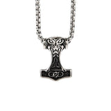 Thor's Hammer Necklace Necklaces Viking Warriors