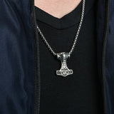 Thor's Hammer Necklace Necklaces Viking Warriors