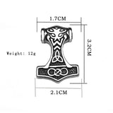 Thor's Hammer Necklace Necklaces Viking Warriors