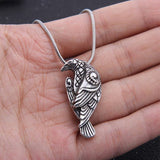 Thor's Hammer Raven Necklace Necklaces Viking Warriors