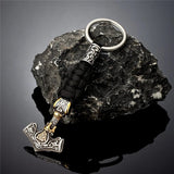 Thor's Hammer Survival Keychain Keychains Viking Warriors