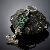Thor's Hammer Survival Keychain Keychains Viking Warriors