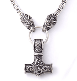 Thor's Revenge Mjolnir Hammer Necklace Necklaces Viking Warriors