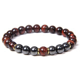 Tiger Eye Hematite Stone Bracelets Bracelets Viking Warriors