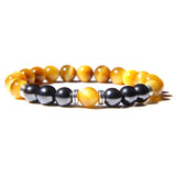 Tiger Eye Hematite Stone Bracelets Bracelets Viking Warriors