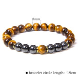 Tiger Eye Hematite Stone Bracelets Bracelets Viking Warriors