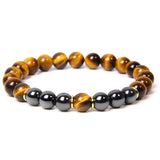 Tiger Eye Hematite Stone Bracelets Bracelets Viking Warriors