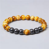 Tiger Eye Hematite Stone Bracelets Bracelets Viking Warriors