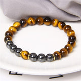 Tiger Eye Hematite Stone Bracelets Bracelets Viking Warriors
