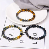 Tiger Eye Hematite Stone Bracelets Bracelets Viking Warriors