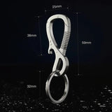 Titanium Multifunction Carabiner Keychain Keychains Viking Warriors