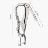 Titanium Multifunction Carabiner Keychain Keychains Viking Warriors
