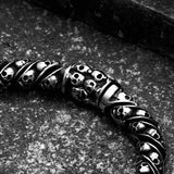 Titanium Steel Skull Bracelet Bracelets Viking Warriors