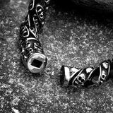 Titanium Steel Skull Bracelet Bracelets Viking Warriors