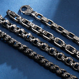 Titanium Steel Skull Bracelet Bracelets Viking Warriors