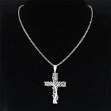 Tree of Life Cross Pendant Necklace Cross Viking Warriors