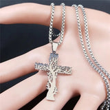 Tree of Life Cross Pendant Necklace Cross Viking Warriors