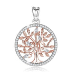Tree of Life  Rose Gold Necklace Necklaces Viking Warriors