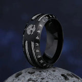 Tree of Life Rune Rings rings Viking Warriors