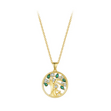 Tree of Life Zircon Necklace Necklaces Viking Warriors