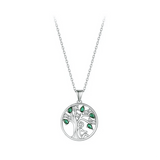 Tree of Life Zircon Necklace Necklaces Viking Warriors