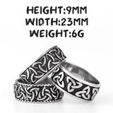 Trinity Celtic Knot Viking Symbol Rings Rings Viking Warriors