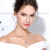 Trinity Knot Zircon Necklace Necklaces Viking Warriors