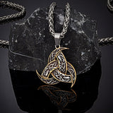 Triple Horn of Odin Necklace Necklaces Viking Warriors