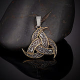 Triple Horn of Odin Necklace Necklaces Viking Warriors