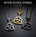 Triquetra Trinity Knot Pendant necklaces Viking Warriors