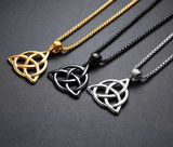 Triquetra Trinity Knot Pendant necklaces Viking Warriors