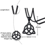 Triquetra Trinity Knot Pendant necklaces Viking Warriors