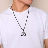 Triquetra Trinity Knot Pendant necklaces Viking Warriors