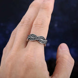 Twisted Runes Ring For Man Women ring Viking Warriors