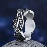 Twisted Runes Ring For Man Women ring Viking Warriors