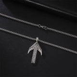 Tyr Tiwaz Rune Pendant Necklaces Viking Warriors