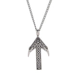 Tyr Tiwaz Rune Pendant Necklaces Viking Warriors