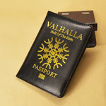 Valhalla Helm of Awe Passport Cover passport cover Viking Warriors