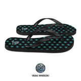 Valknut And Runes Flip-Flops Flip Flops Viking Warriors