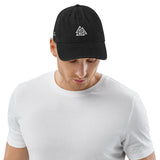 Valknut Embroidered Denim Hat Hats Viking Warriors