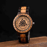 Valknut Wooden Watch Watches Viking Warriors