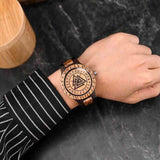 Valknut Wooden Watch Watches Viking Warriors